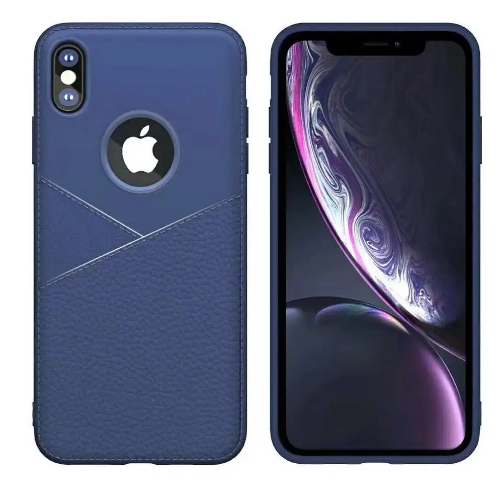 

TPU mobile phone case cover for apple iphone 6 6s 7 8 plus 10 x xs max xr back cover cellphone accessories, Black;blue;brown.