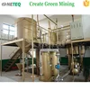 high recovery rate mobile mini gold wash plant by heap leaching method