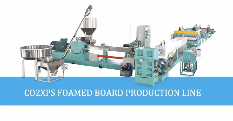 Tongjia  Freon or Butane XPS Foam Insulation Board Extruder Production Line