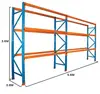 Storage heavy load steel beam storing racking system manufacturer