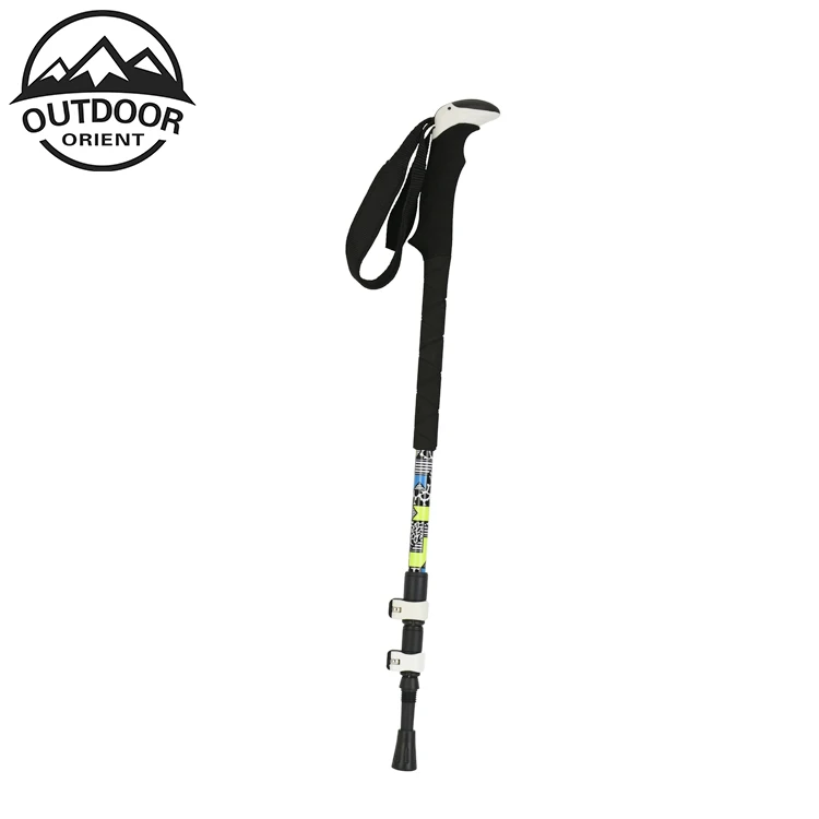 
Carbon Fiber Ultralight Nordic Telescopic Trekking Poles Hiking Walking Stick 