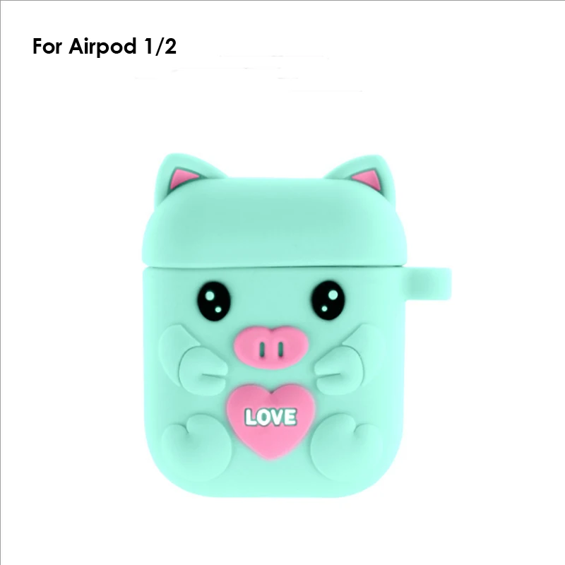 

Cute design universal silicon case cover for airpod 1 and Airpod 2, Picture
