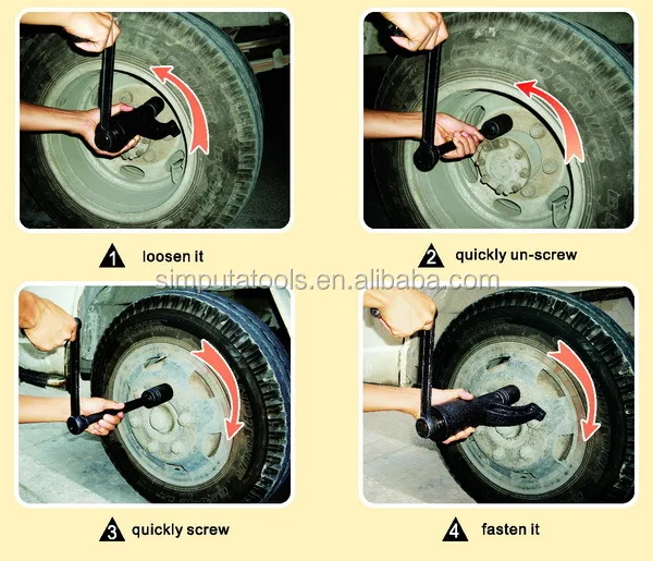 58type Lug Wrench Torque Multiplier Labor Saving Wrench Lug Wrench