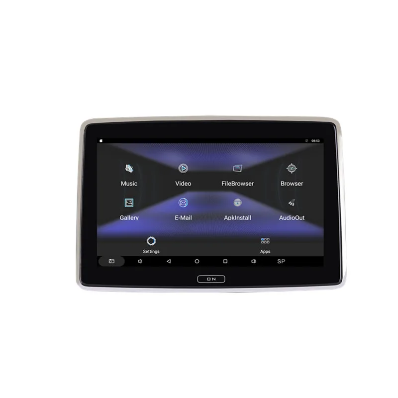 10.1 Inch Ips Touch Screen Universal Car Headrest Monitor With Wifi Gps ...