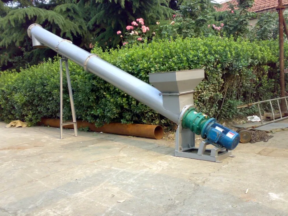 stainless steel screw auger conveyor machine