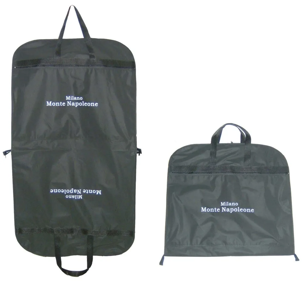 High Quality 100gsm Black Zipped Foldable Nonwoven Garment Bag Buy