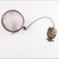 

Tea Ball Infuser with owl charms Tea Ball Charms gift Fantasy Literature Tea ball Accessories