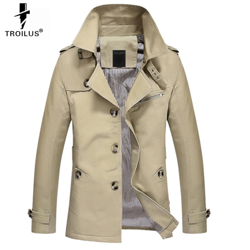 Promoción de Chaqueta Militar Trench Coat - Compra