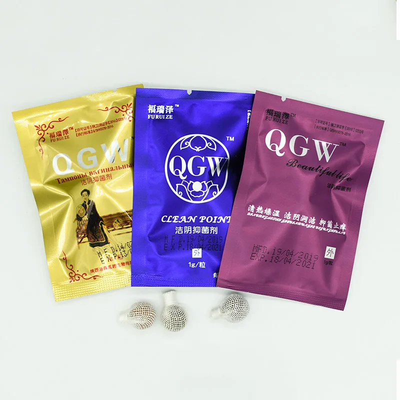 Feminine Hygiene Product Natural Herbal Vaginal Clean Point Private Label Yoni Detox Pearls