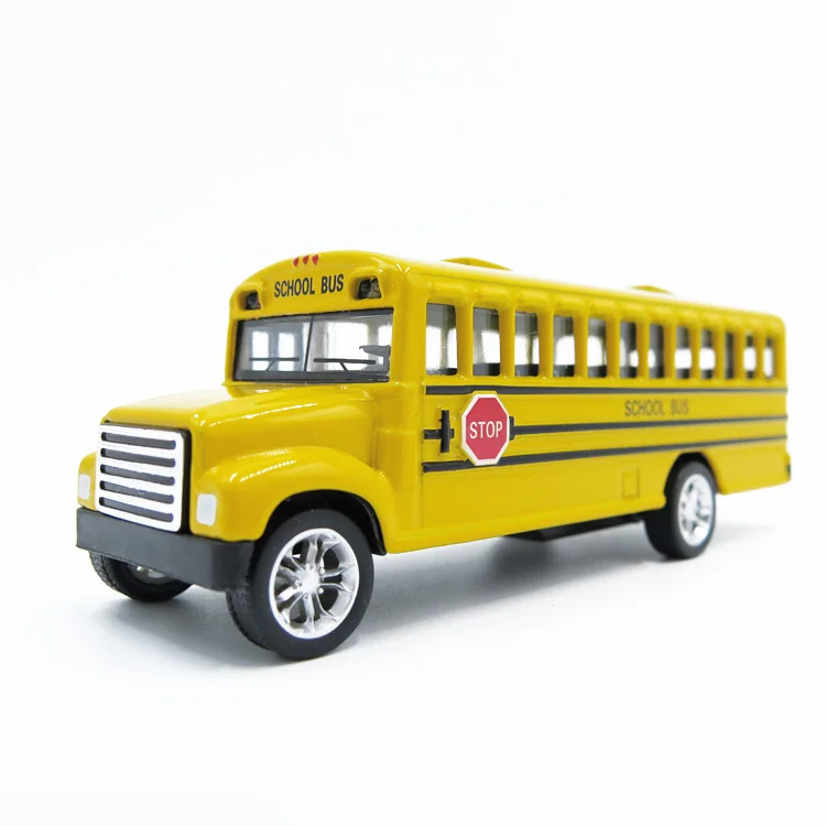 1/32 Diecast School Bus Toy Model Pull Back Zinc Alloy Metal Buy