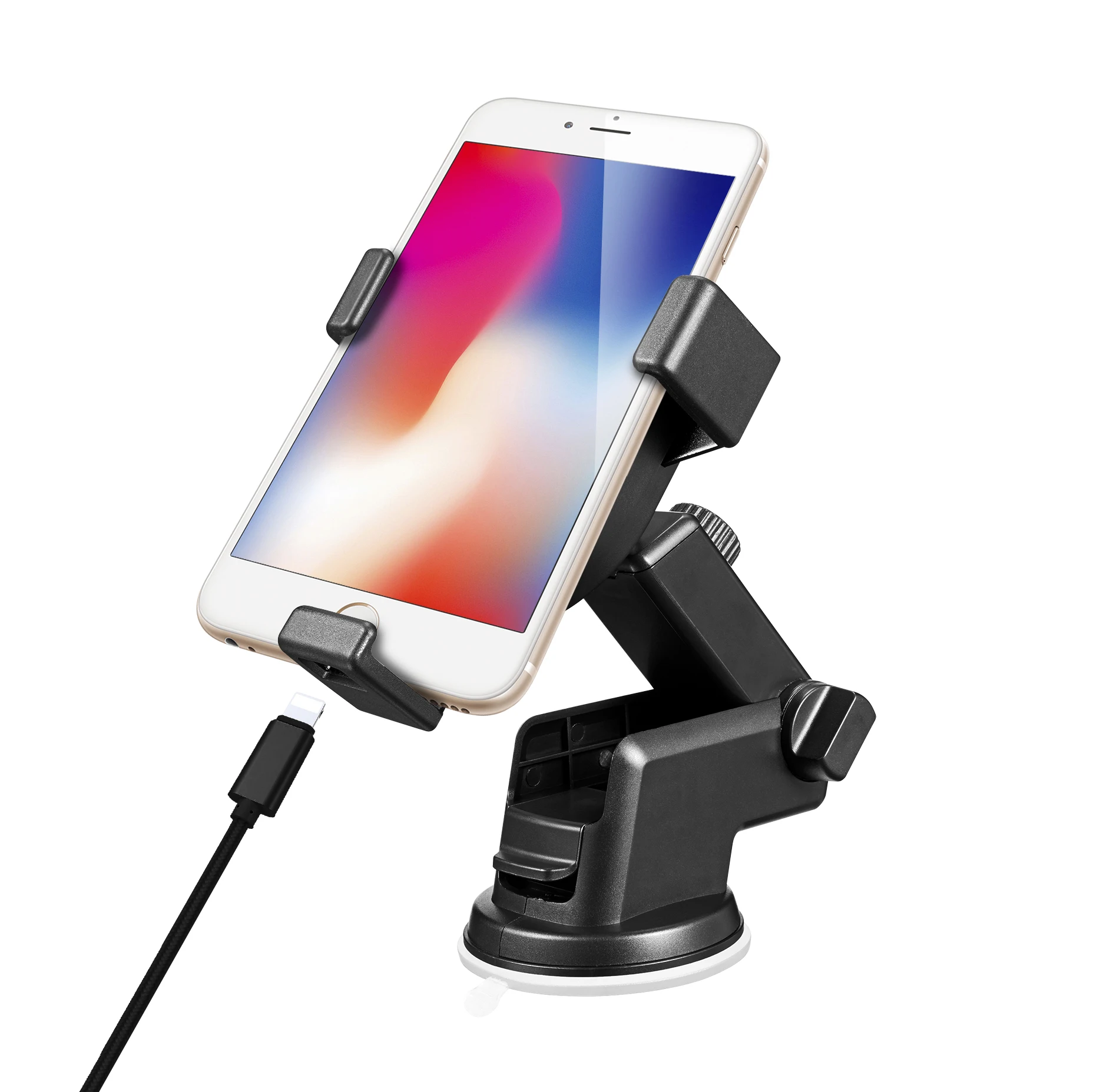 

2019 Singapore best selling qi fast wireless car charger for samsung wireless car charging for iphonexs max, N/a