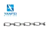 Qingdao Factory Stainless Steel 304 / 316 USA Standard Galvanized double Knotted Loop Chain Lock Link chains