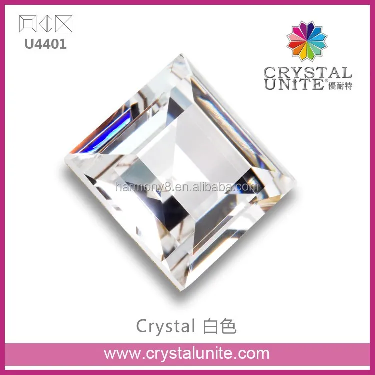 Square pointed back stone U4401