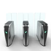 Office building time attendance rfid card safety sliding turnstile barrier gate for access control system