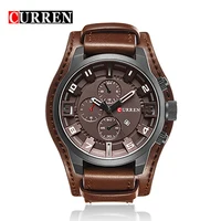 

Relogio masculino CURREN 8225 Watch Men Military Quartz Watch Mens Top Brand Luxury Leather Sports Wristwatch Date Clock 8225