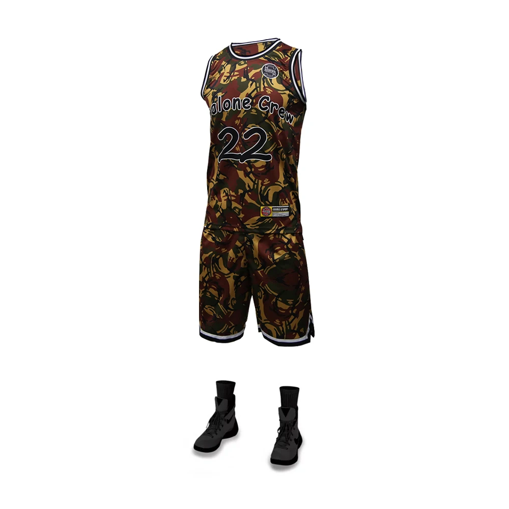 camouflage basketball jersey template