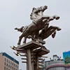 Natural Horse Animal Success Outdoor Stainless Steel Sculpture