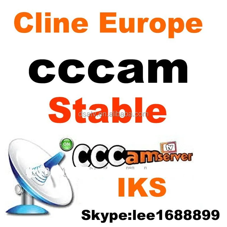 

1pcs wholesale iks cccam cline account server for 1 year validity Europe channels experience a free trial for one day