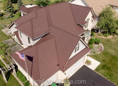 
European and American Standard Metal Roof Tiles for Sale 