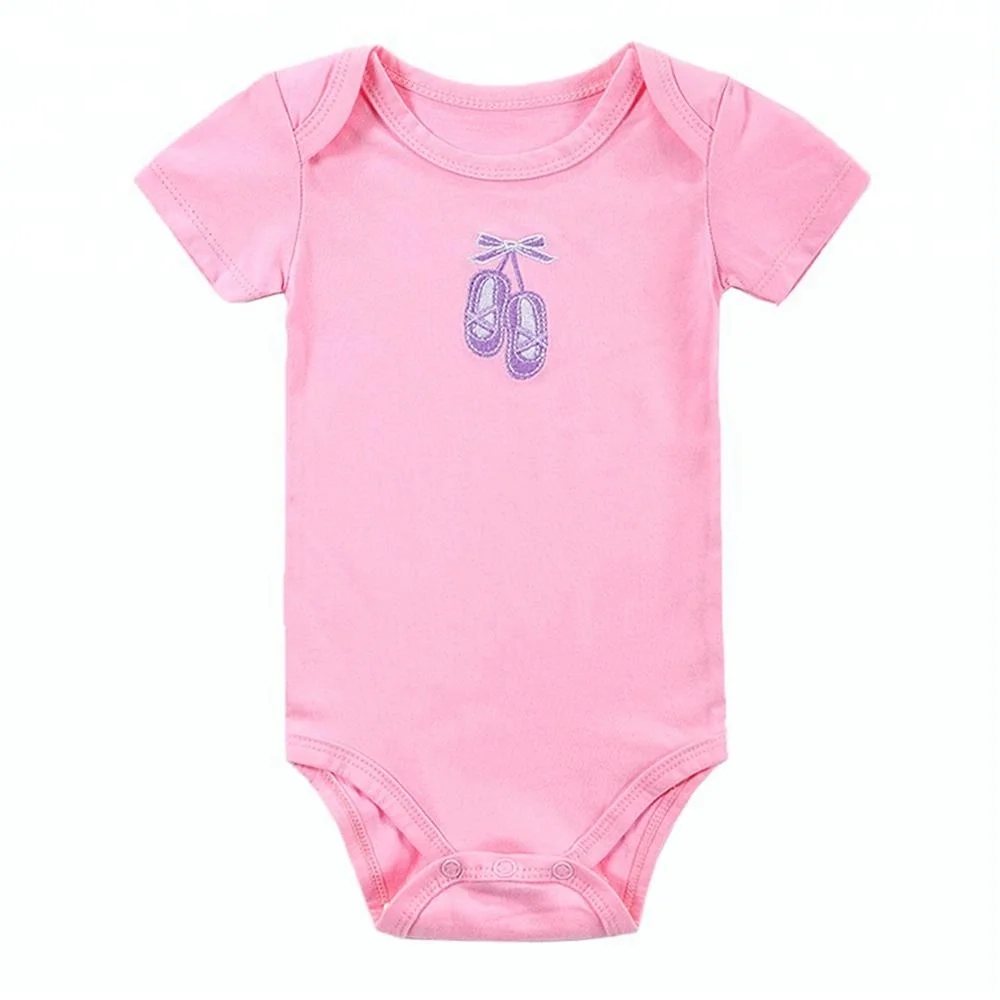 

Oulubimbo Wholesale Custom Eco Friendly Newborn Baby Clothes Romper, As picture show