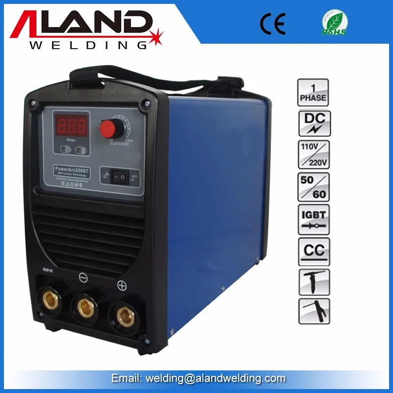 New Style Inverter Dc Mma Lift Tig Powerarc250st Aluminium Welding