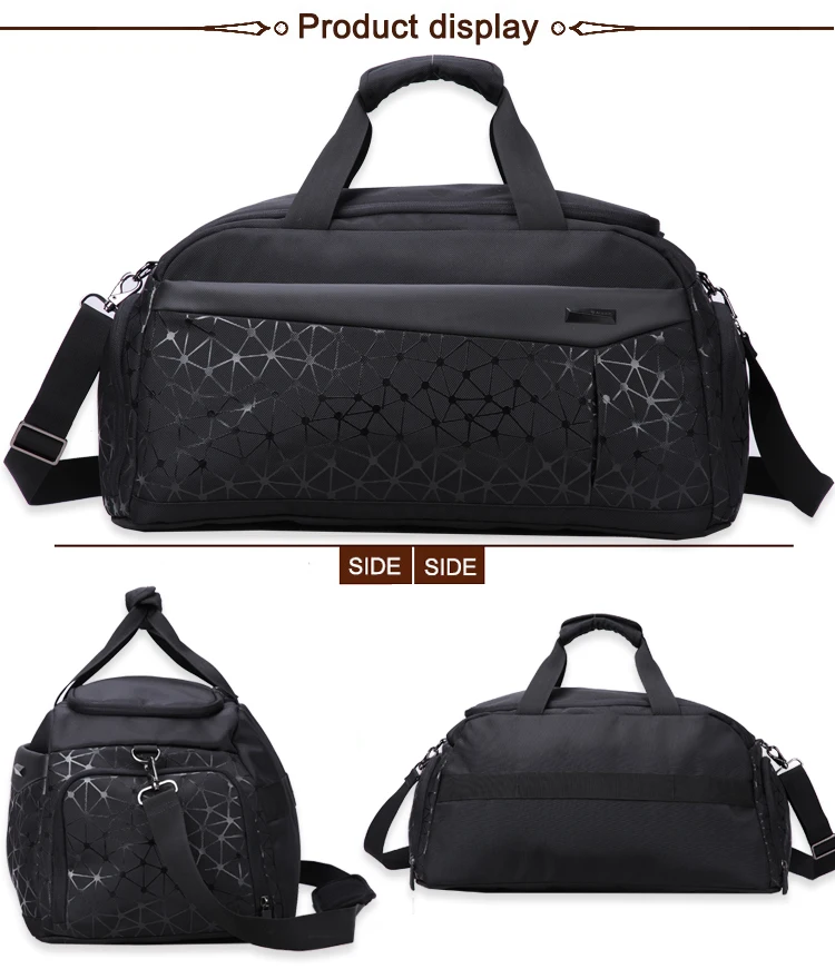 mens travel bag with shoe compartment