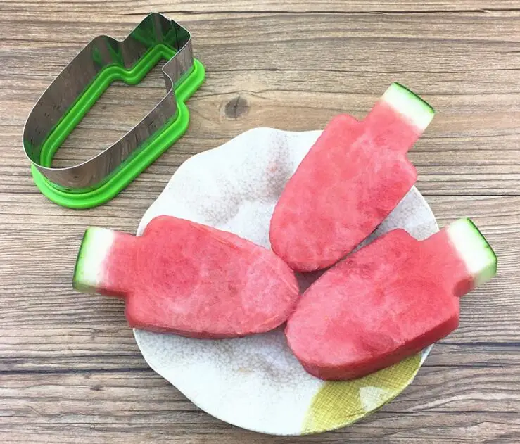 

Stainless Watermelon Slicer Popsicle Shape Mold Cutter Splitter Corer Tool, N/a