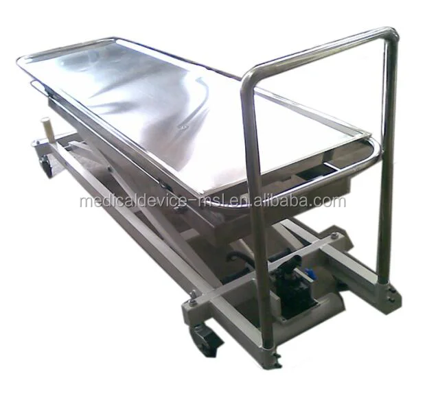 Mortuary Equipment 304 Stainless Steel Mortuary Lift/ Mslmc04 Body