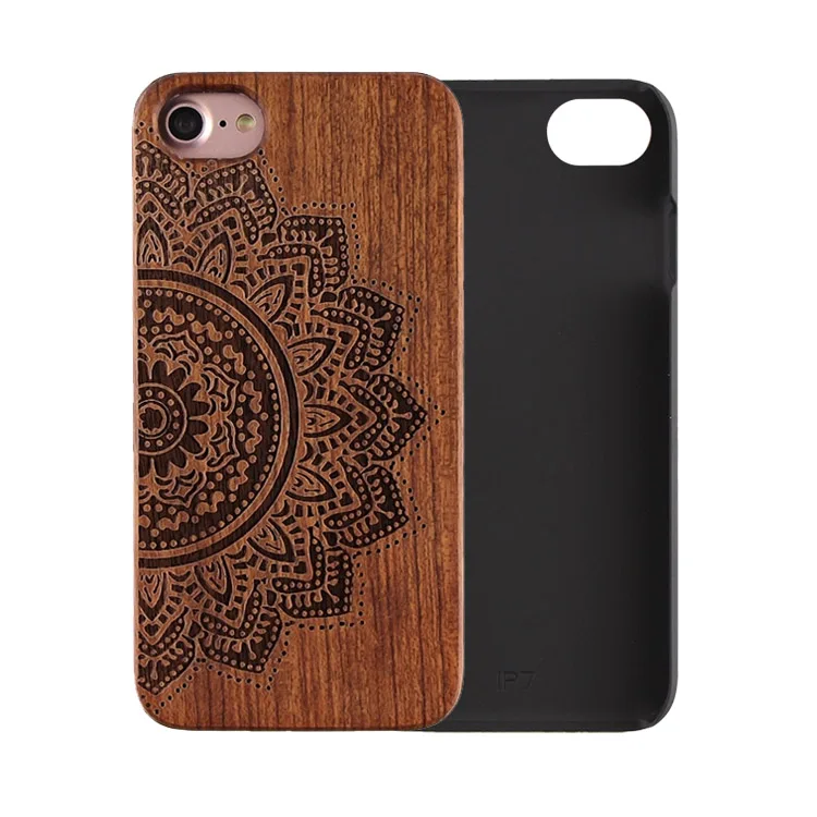 

Online Shopping Unique Engraved Design Wood Phone Cover For iPhone X