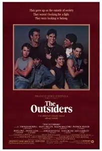 THOMAS HOWELL MATT DILLON RALPH MACCHIO 24X36 POSTER THE OUTSIDERS TOM CRUISE C