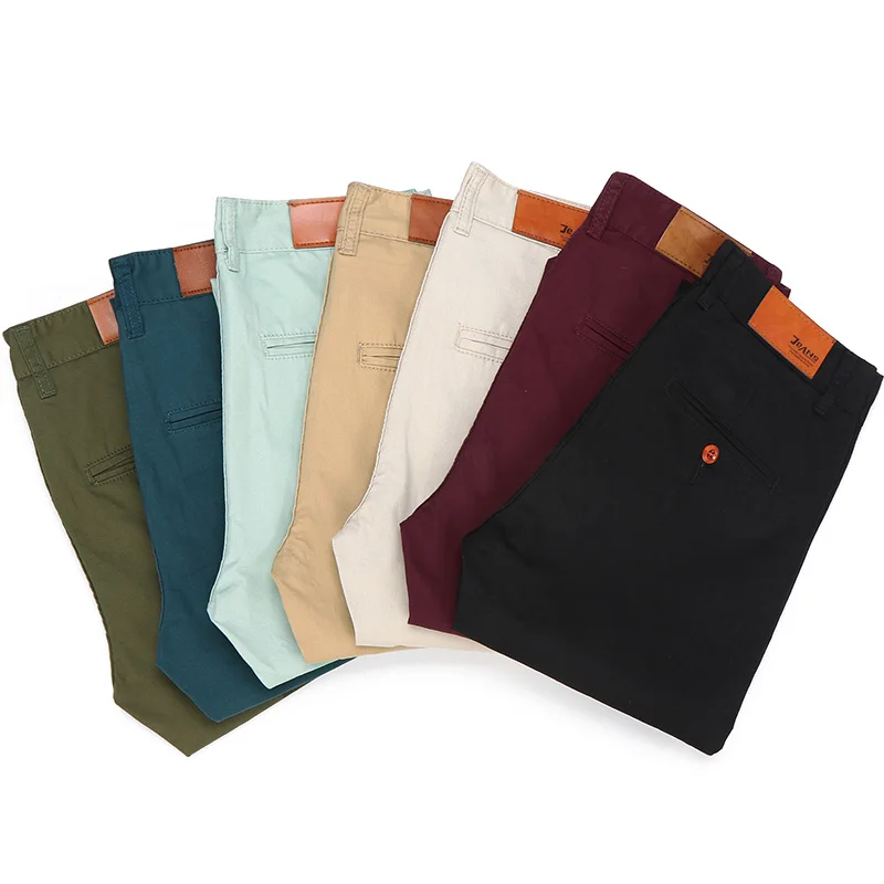 

Colored slim Cotton zip off Long polo trousers cheap cotton pants, Multi-color optional