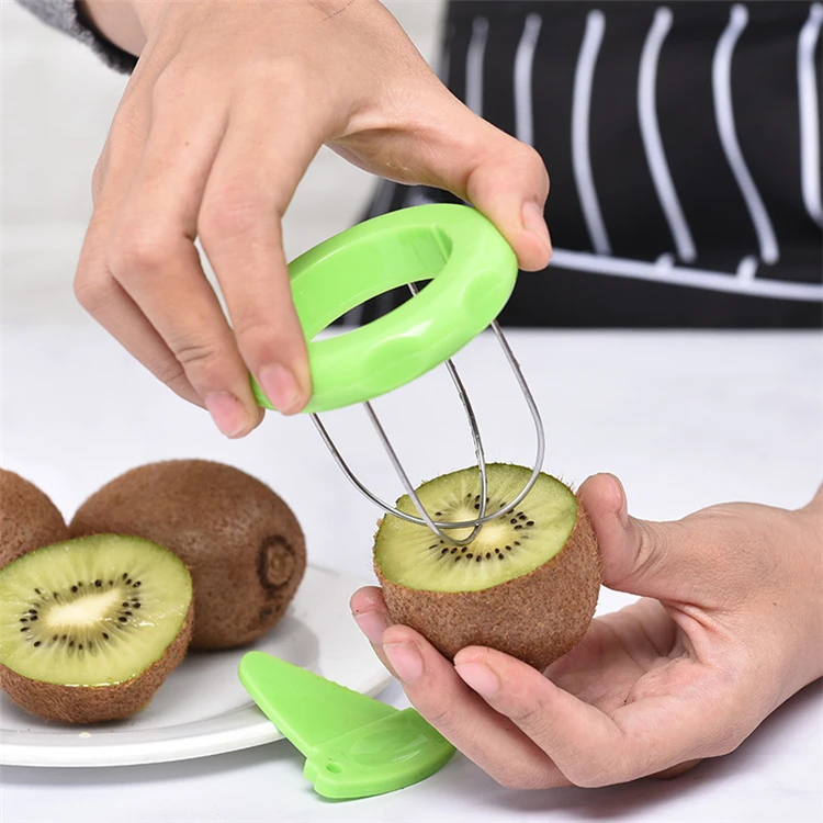 Fruit & Vegetable Tools Stainless Steel Kiwi Fruit Cutter Slicer Buy