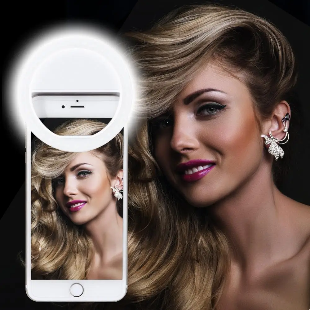

XBH Newest Stylish led Flash Fill Light Up Ring, White;black;green;pink
