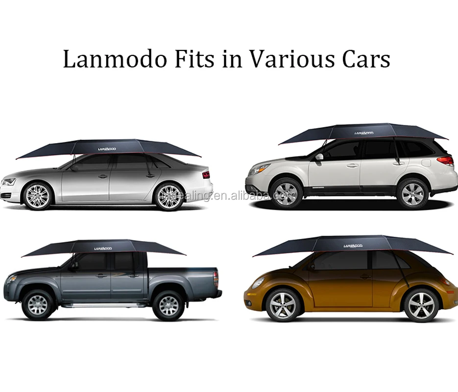 
LANMODO automatic folding car sun shelter portable car shelter 