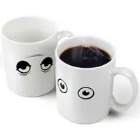 

11oz Color Change Ceramic Mug Manufacture/White color Coffee Cups made in china
