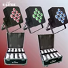 9x18W battery led Par six color + SKB Case DMX led par
