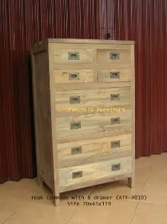 Reclaimed Teak Commode Buy Wooden Dressers Rustiq Furniture