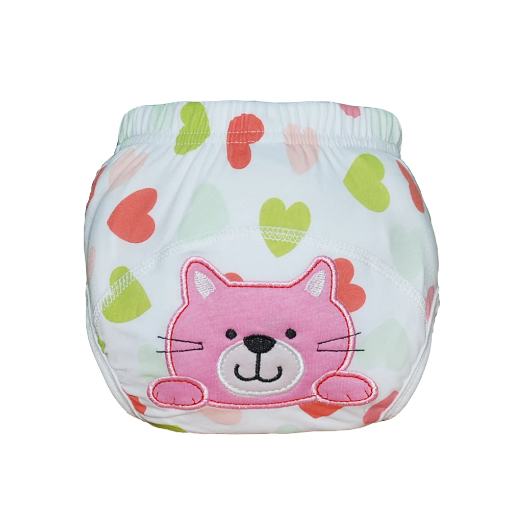 

Eco-friendly cotton animal printed baby training panties for little girls panties for little boys