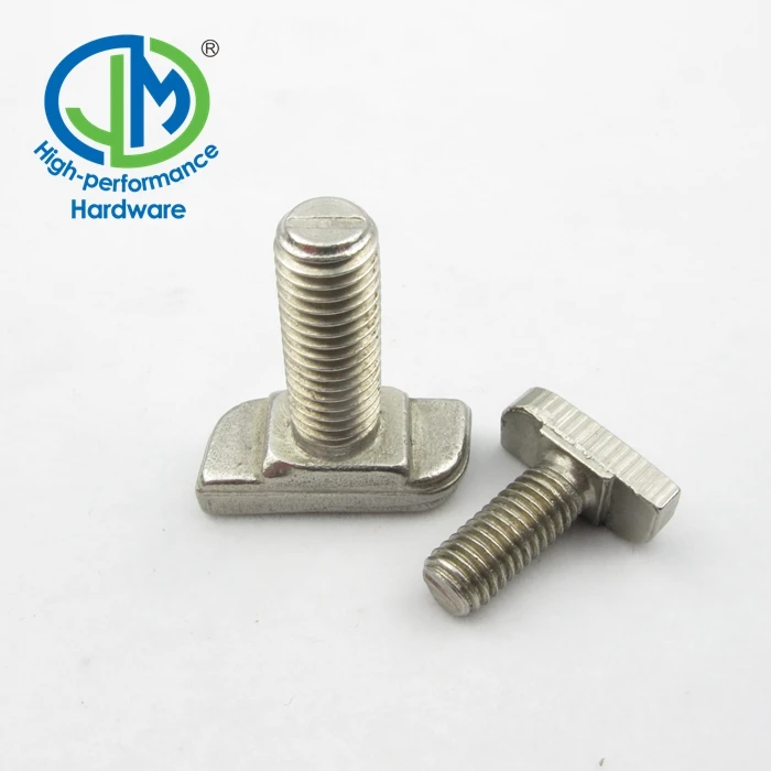 
big size stainless steel din 188 grade 4.8 8.8 m26 t bolt 