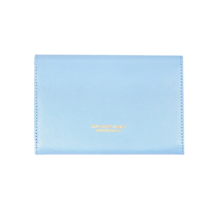 
MOQ100 Wholesale Fancy RFID Pu Pvc Passport Holder Leather 