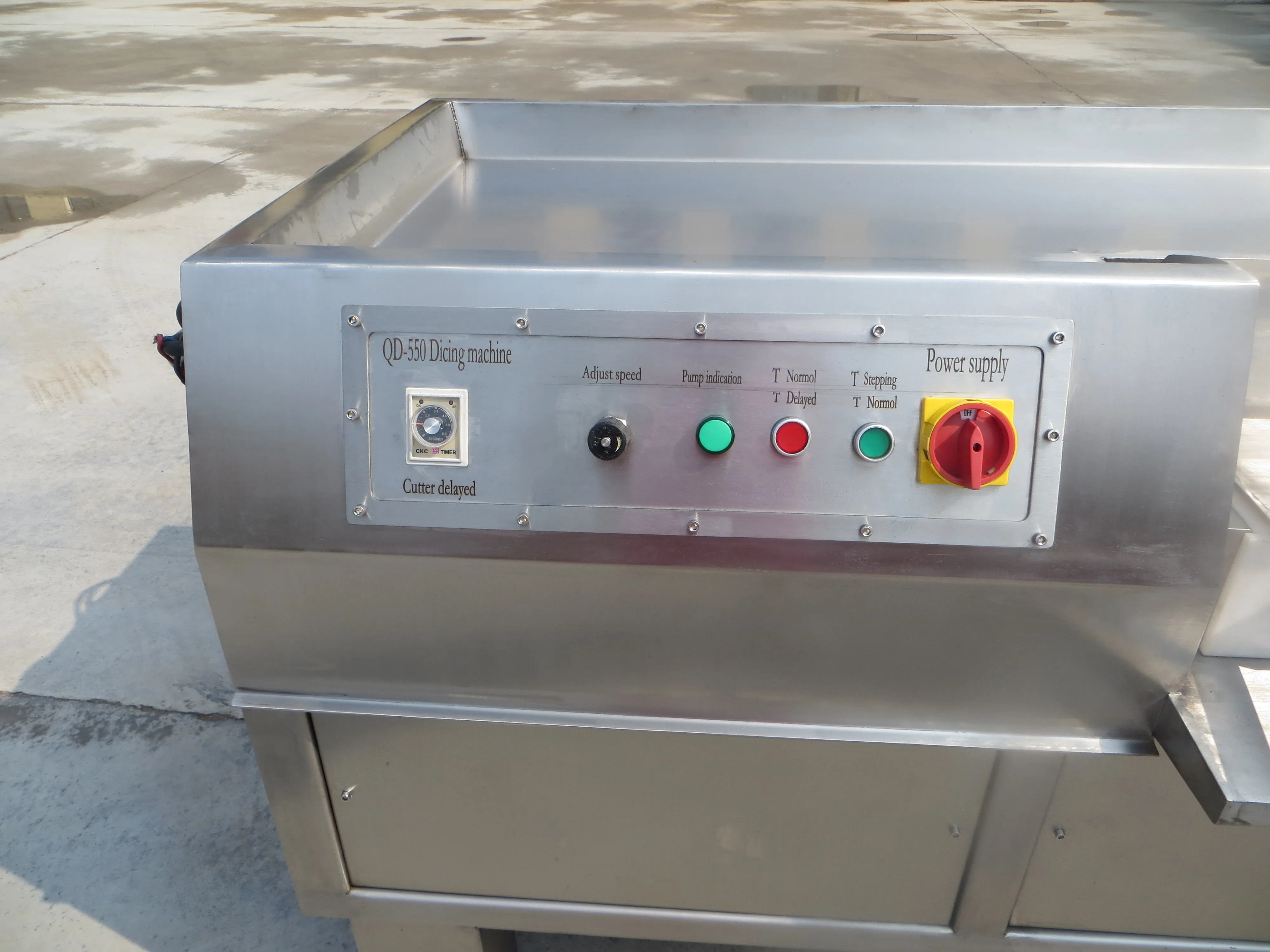 Factory Price Raw Chicken Dicer Frozen Meat Cutter Meat Dicer Machine