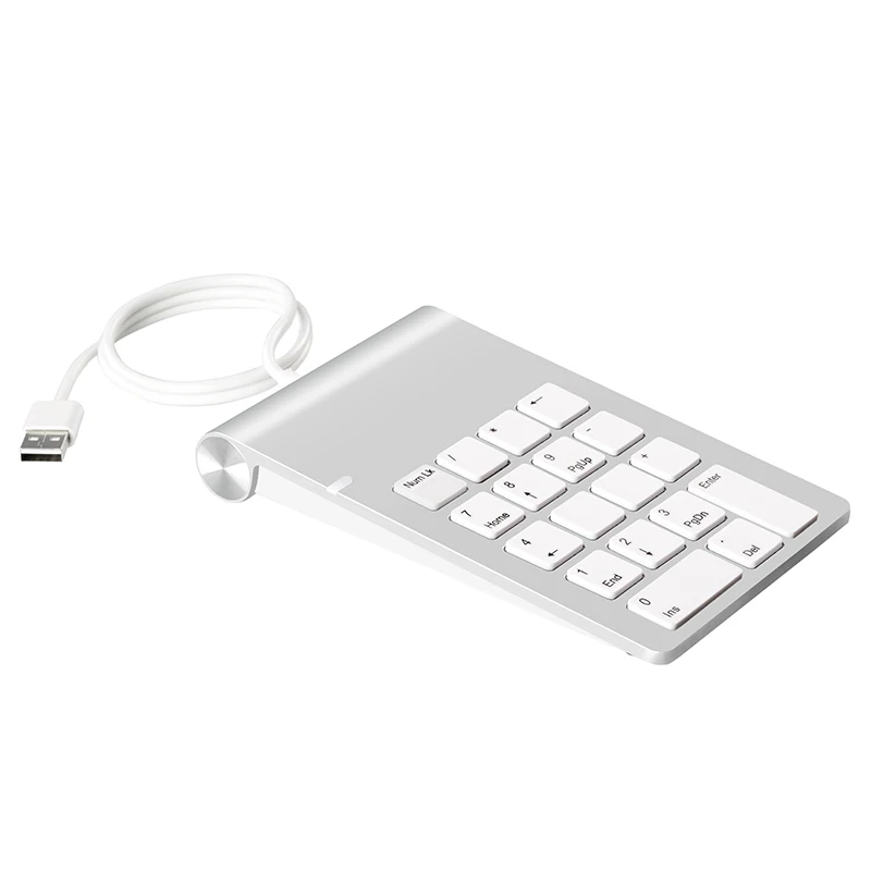 

Rocketek Promotion OEM Number Pad Keyboard usb 2.0 metal keypad, Silver