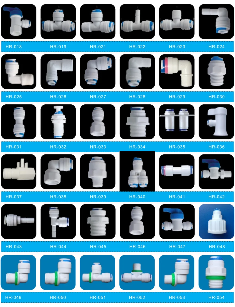 Quick Fitting,Ro Water System Parts. Plastic Water Fitting.plastic