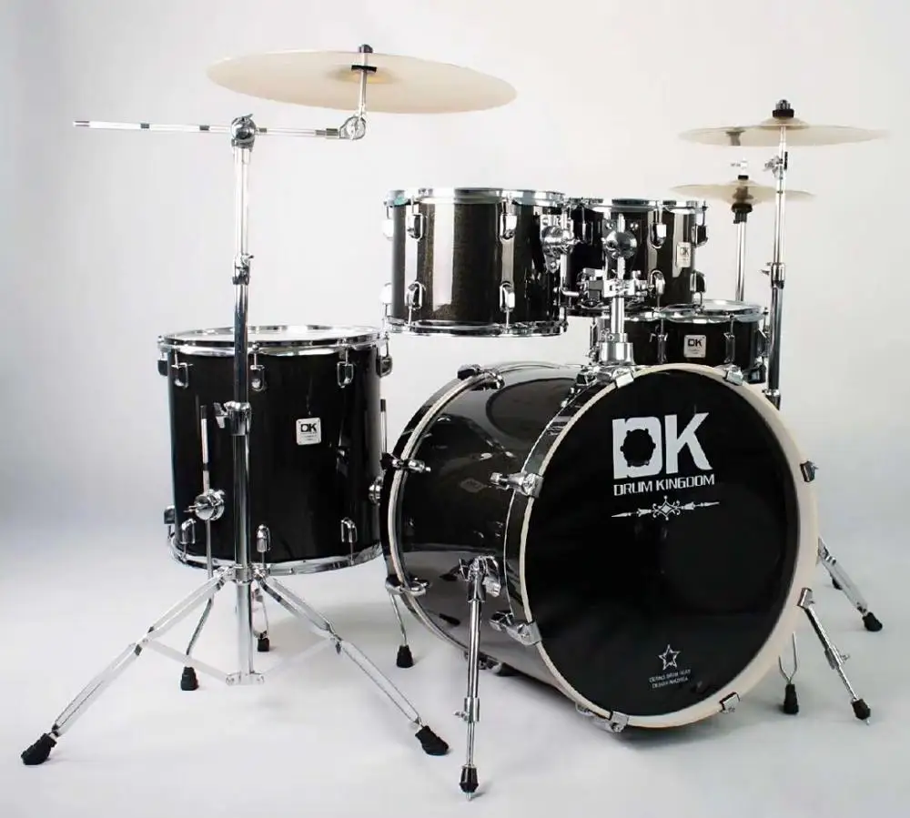 

Professional musical drum instrument primary drum kit for study, As attached