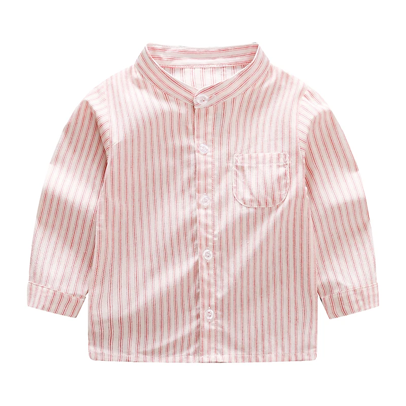 

WCF379 Baby clothes New spring clothes 2018 children outwear 1-3 years old striped cotton shirt blouse, Picture