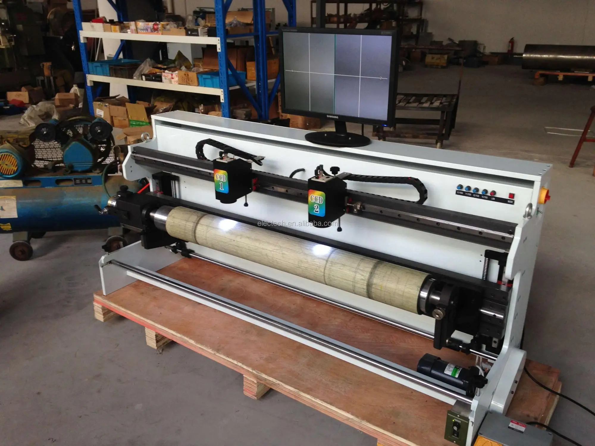 Normal Shaft Flexo Plate Mounting Machine Plate Mounter With Ccd