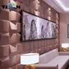 3d Decoration Resistant Material Concrete Texture 3d Wall Panel Wallpaper