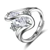 vintage ring can adjust the size of the opening Horse eye ring