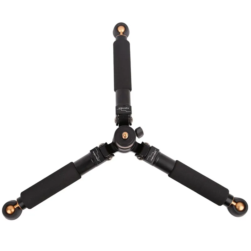 

QZSD-Q178 mini tripod/lightweight type and aluminum material mini camera tripod photo shooting stick Fold 248mm, Golden