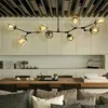 hot seller glass ball pendant light GB58-8 BLK